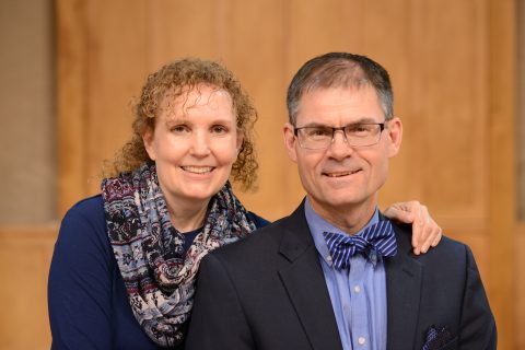 Pastor Shane pictured with his wife Darlene.