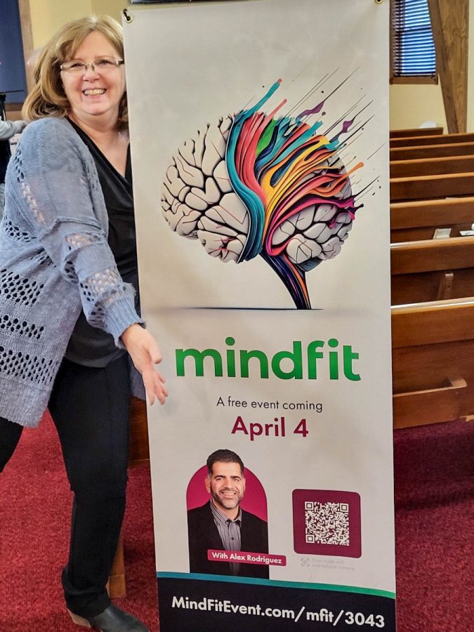 Sheila Hinton led MindFit at the Shelbyville Seventh-day Adventist Church in Shelbyville, Indiana.