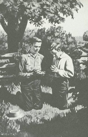 Luther Warren and Harry Fenner in 1879, by Russell Harlan, 1961.
