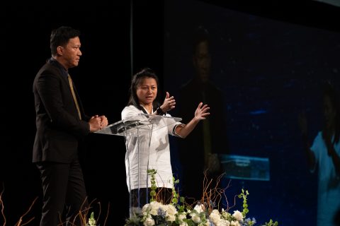 Ramon and Shandy Tengkano give the conclusion to their testimony.
