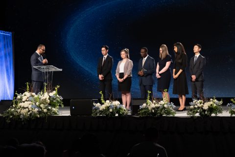 Elder Israel Ramos, GYC co-founder introduces the new GYC executive committee.